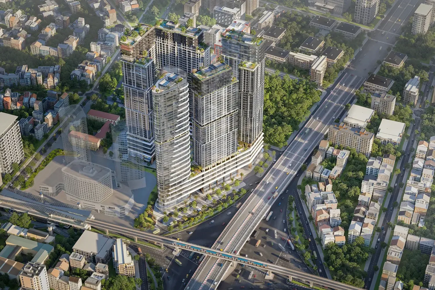 Sun Feliza Suites - Phối cảnh ban ngày